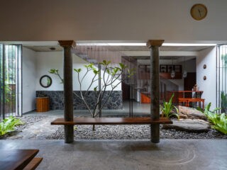 An Eclectic House With A Courtyard In Kerala, India