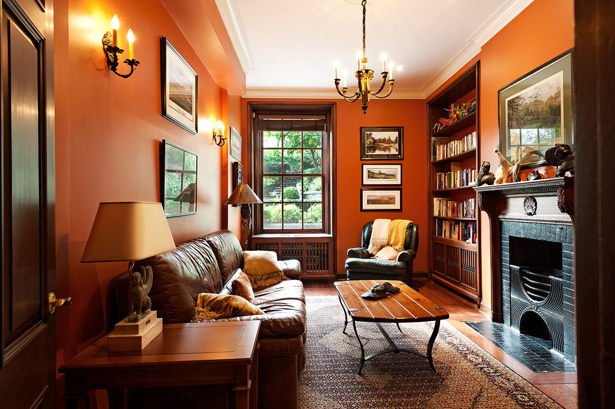 40 Orange Living Room Ideas With Tips