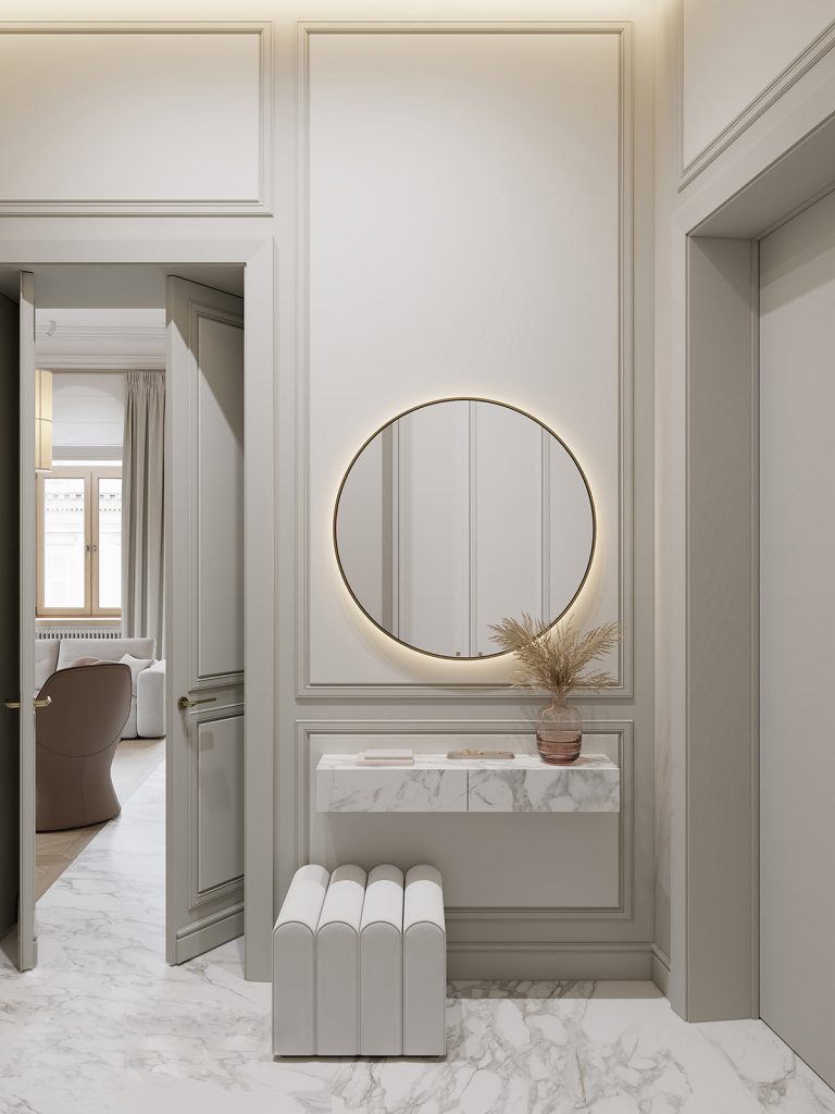 round mirror | Interior Design Ideas