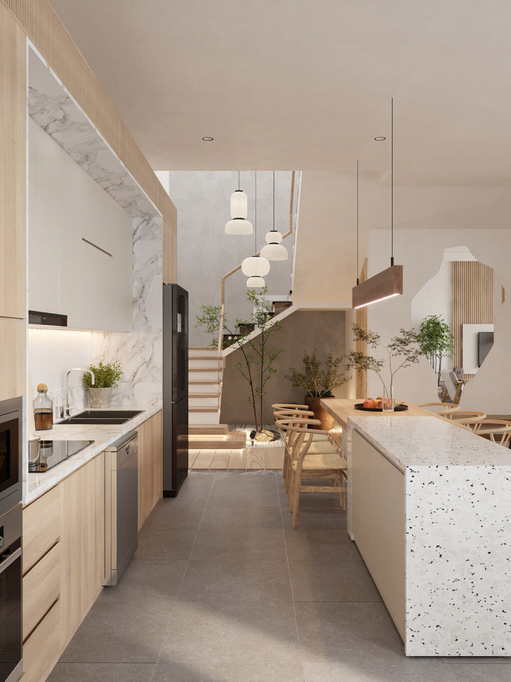 wood kitchen Interior Design Ideas