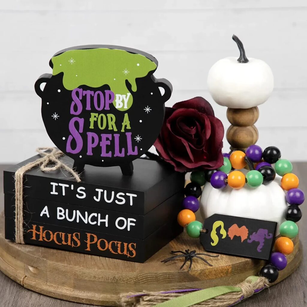 Cauldron Stack 51 Halloween Decor Ideas for a Stylish Spooky Season