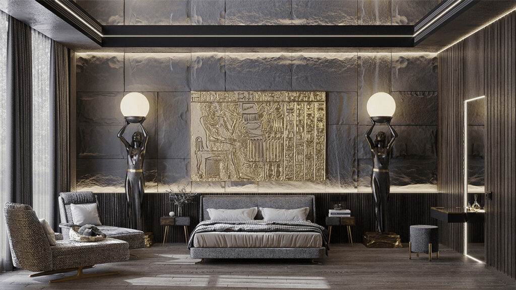 Dark Gray Bedroom