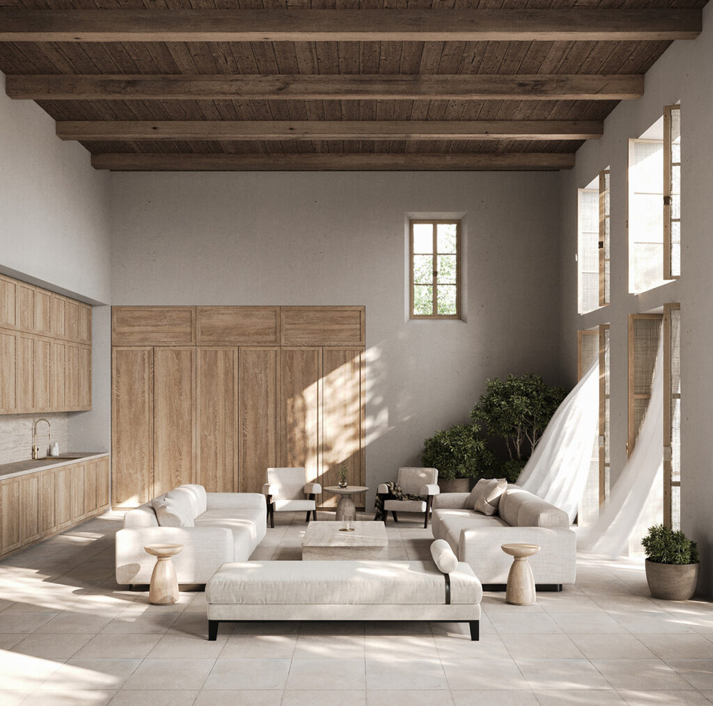 modern rustic living room | Interior Design IdeasInterior Design Ideas.