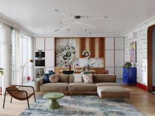 Colourful & Quirky Home Interior With Unexpected Accents