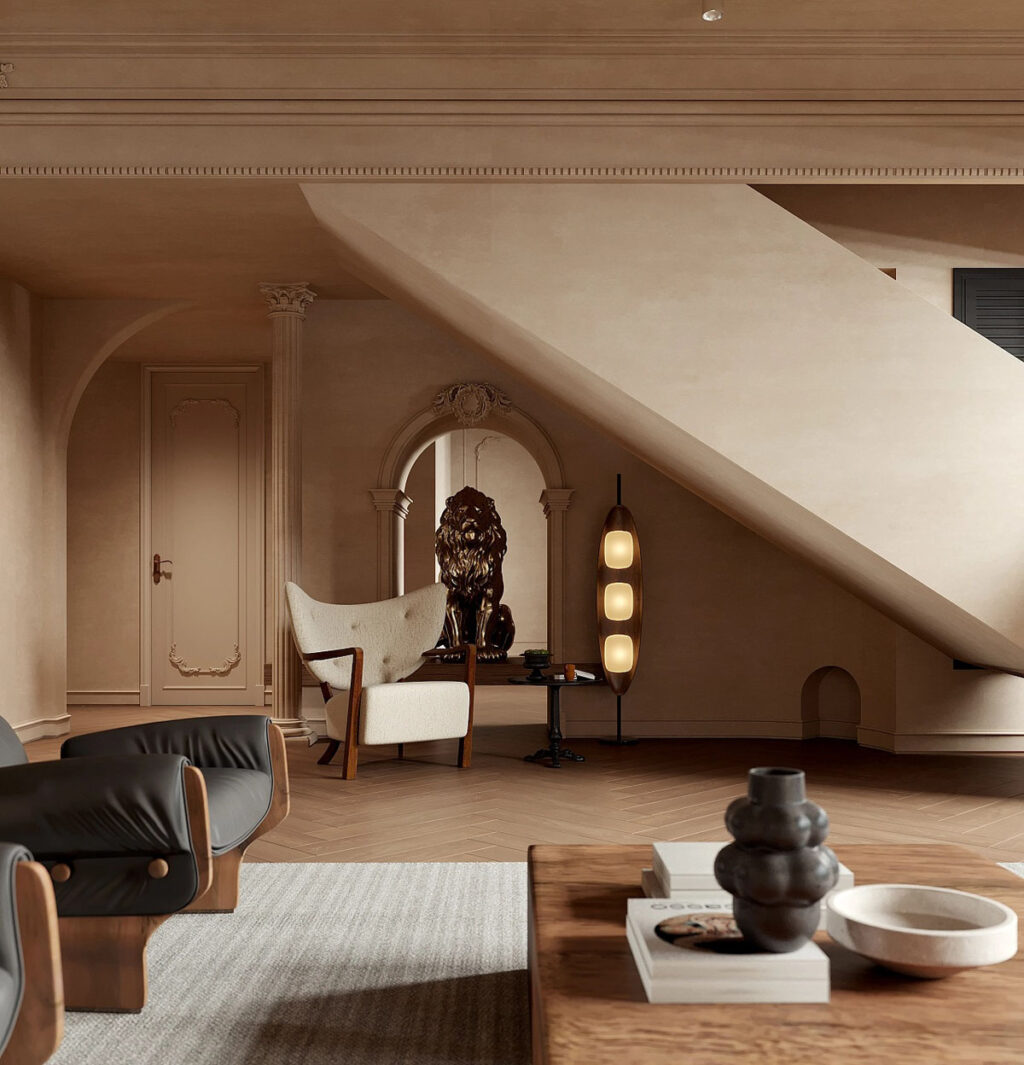 statement lounge chair Interior Design Ideas