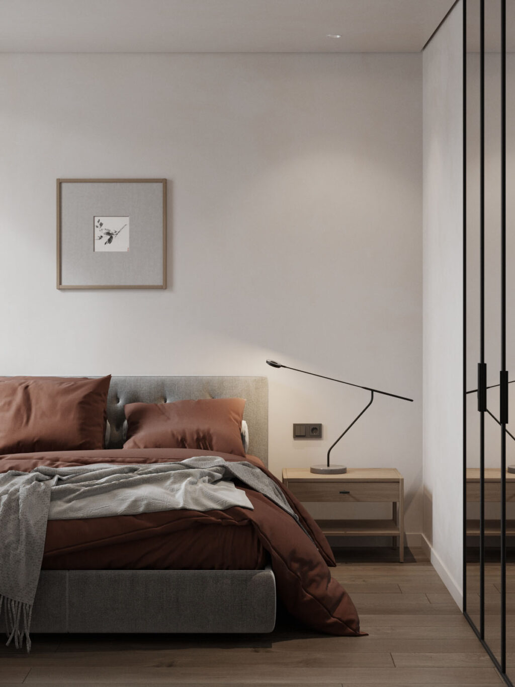 Small Homes With Muted Red And Green Interiors
