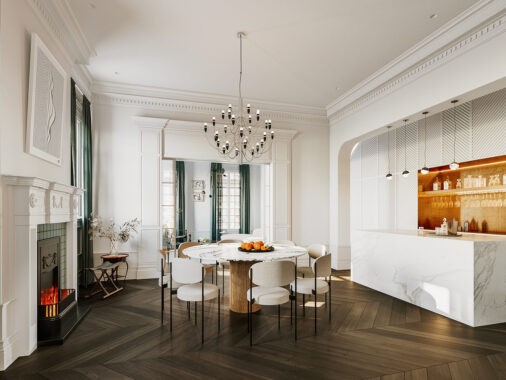 37 Neoclassical Dining Rooms With Tips And Ideas To Help You Decorate Yours