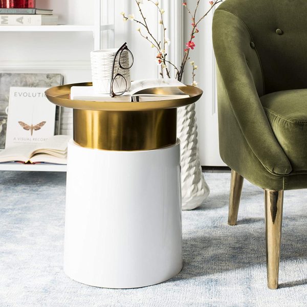 51 White Side Tables For Every Decor Style