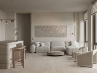 Light & Grounded Griege Interior