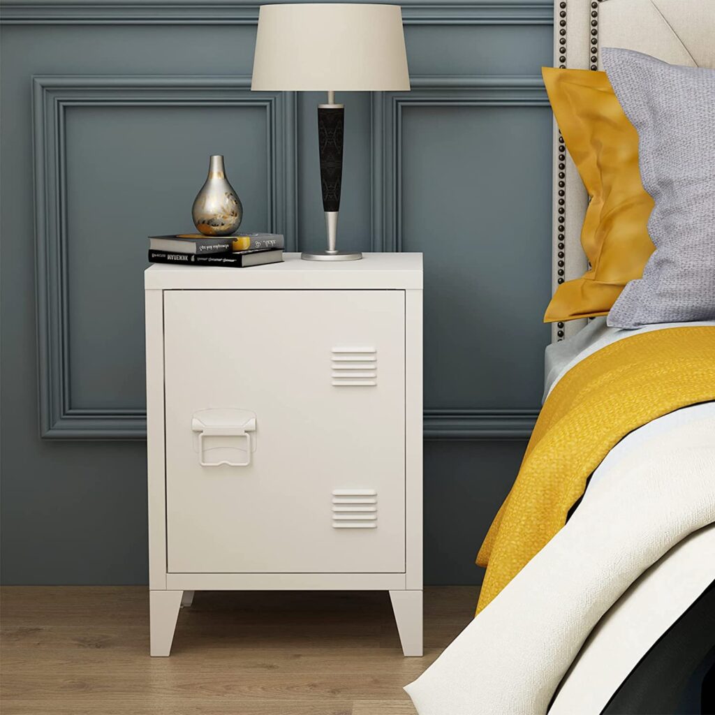 white square side table locker design furniture ideas for industrial