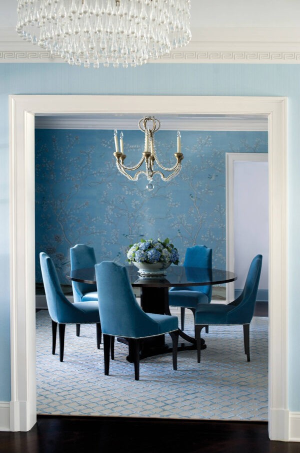 40 Blue Dining Room Designs With Tips & Ideas To Help You Design Yours