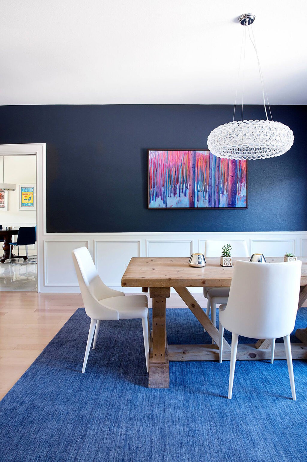 40 Blue Dining Room Designs With Tips & Ideas To Help You Design Yours
