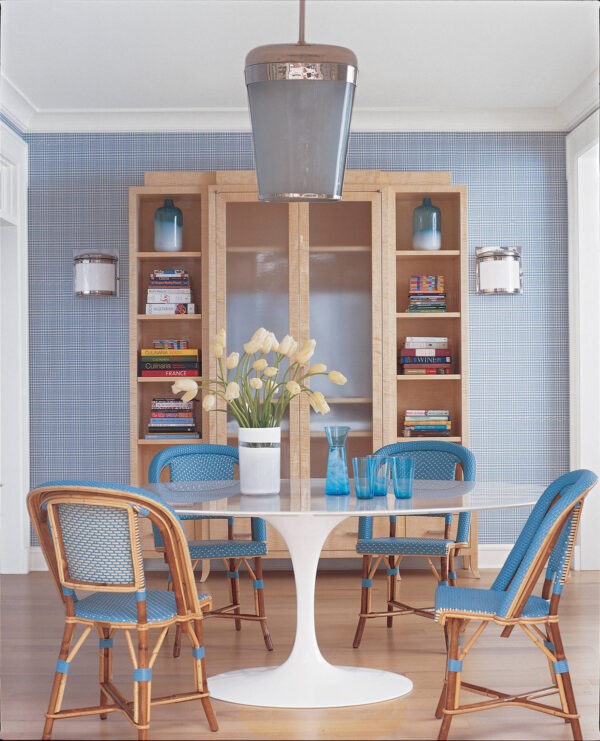 40 Blue Dining Room Designs With Tips & Ideas To Help You Design Yours