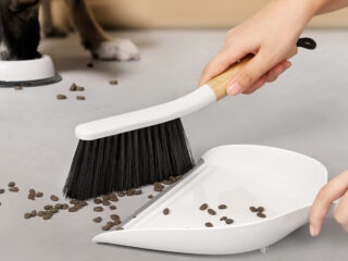 Product Of The Week: Dustpan And Brush Set With Bamboo Handle