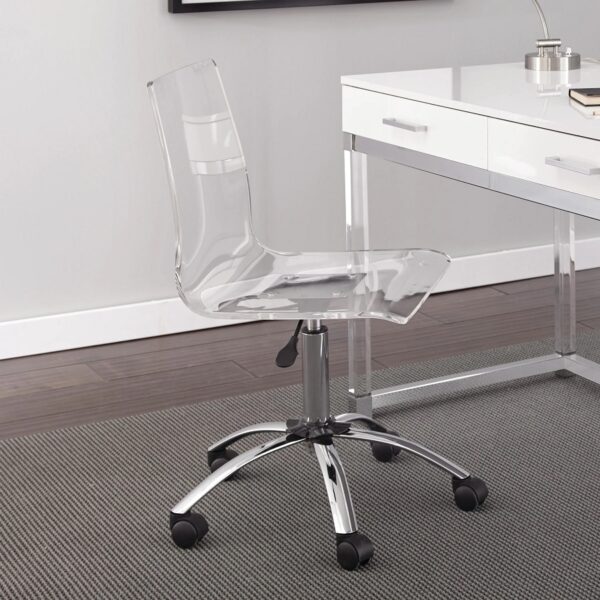 Lucite desk chair 2025