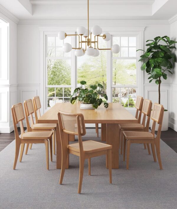 51 Cane Dining Chairs for a BohoChic Twist
