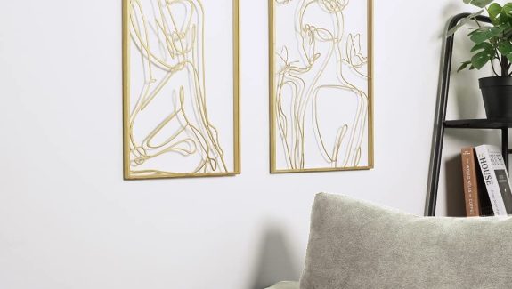 Product Of The Week: Metal Wire Line Art