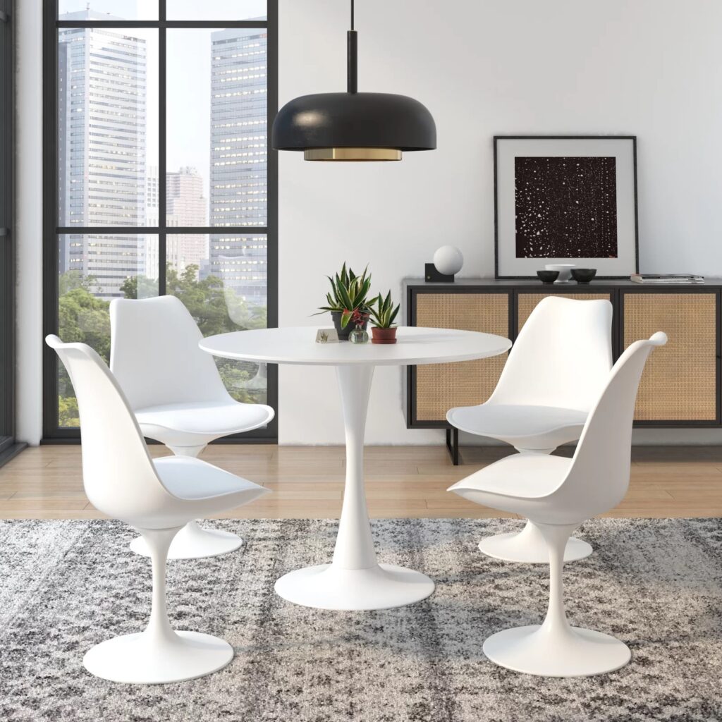 51 White Dining Chairs to Brighten Your Table Arrangement