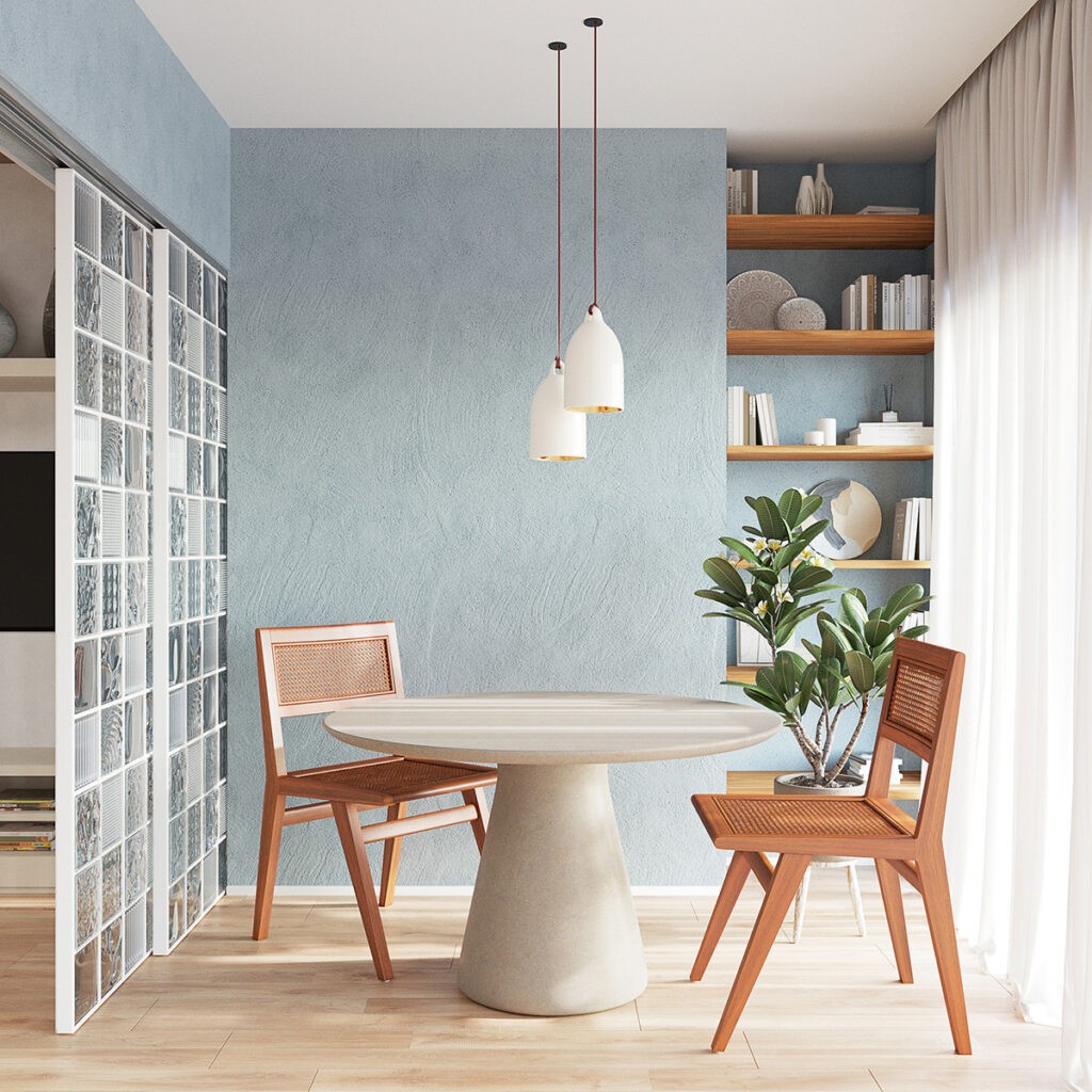 40 Blue Dining Room Designs With Tips & Ideas To Help You Design Yours
