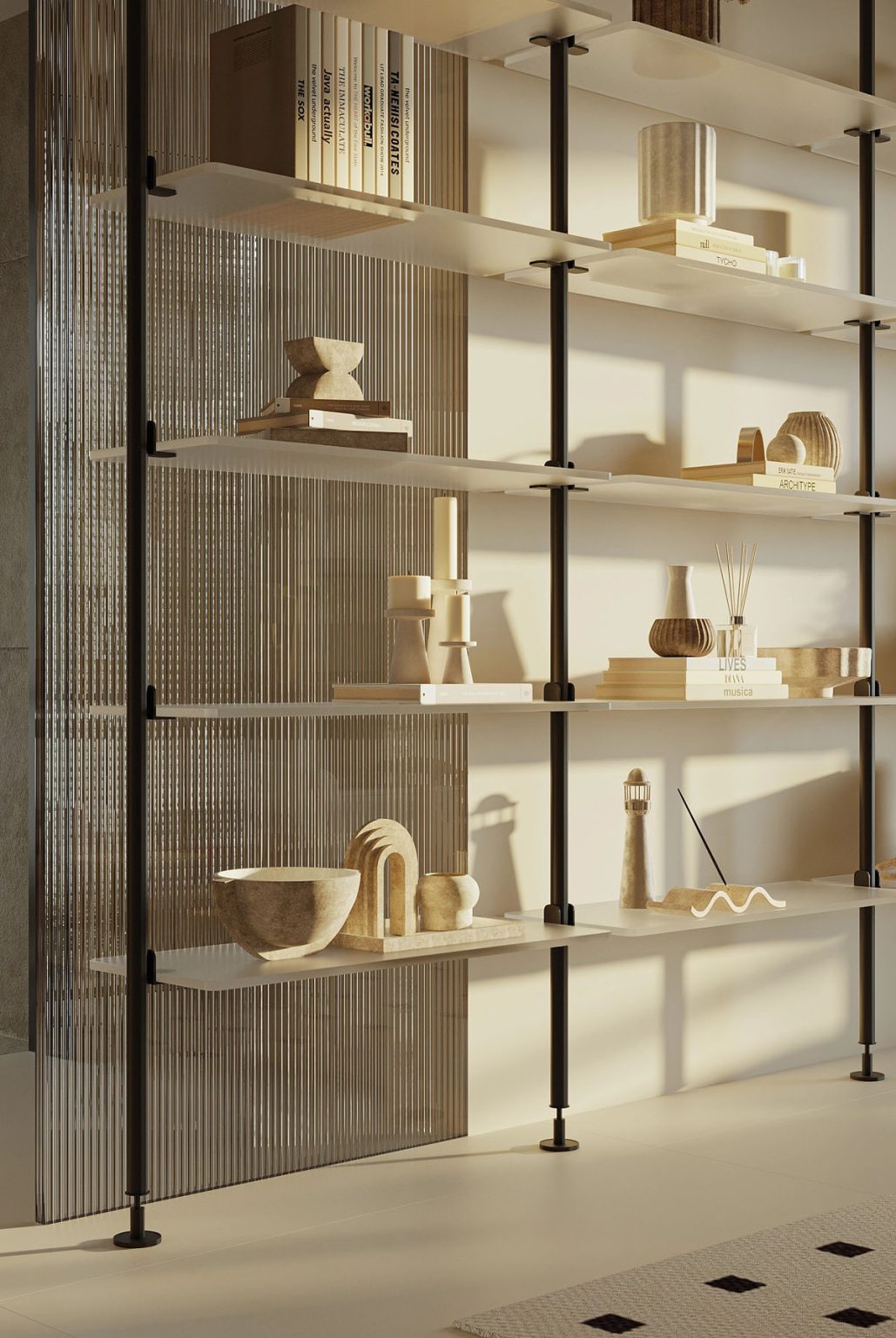 shelf arrangements | Interior Design Ideas