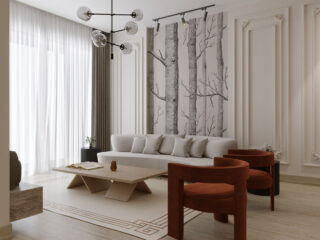 Warm Modern Interiors With Colour And Creativity
