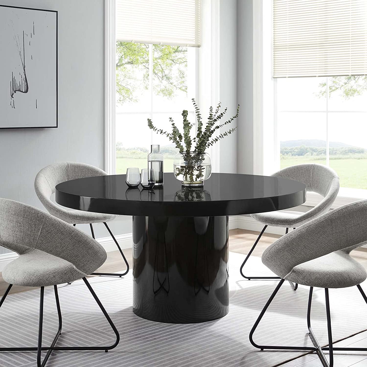 51 Black Dining Tables To Make A Bold And Versatile StatementInterior 