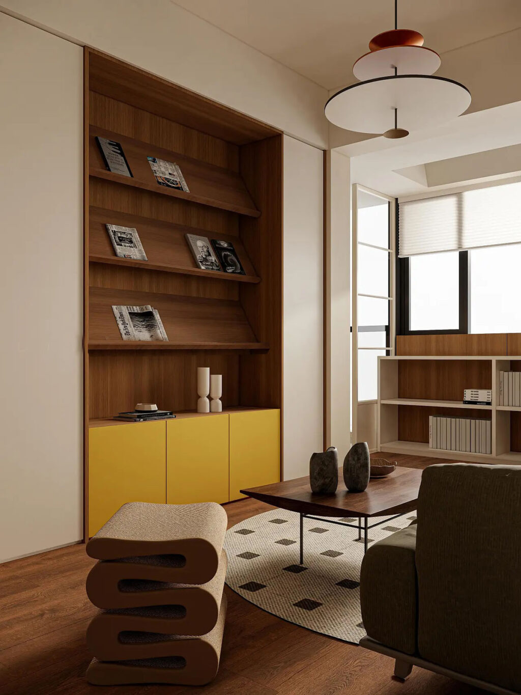 An Architect's Home With Mid-Century Modern Undertones
