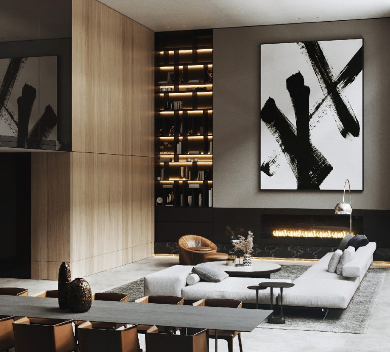 large living room shelving unit Interior Design Ideas