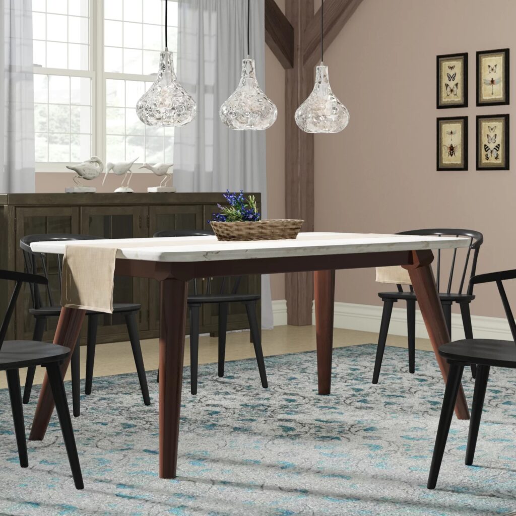 51 Marble & Faux Marble Dining Tables for Effortless Elegance