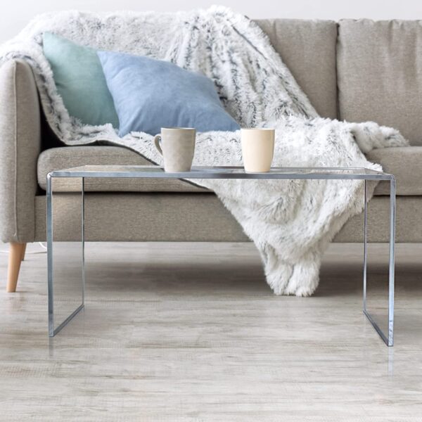 Small acrylic table discount