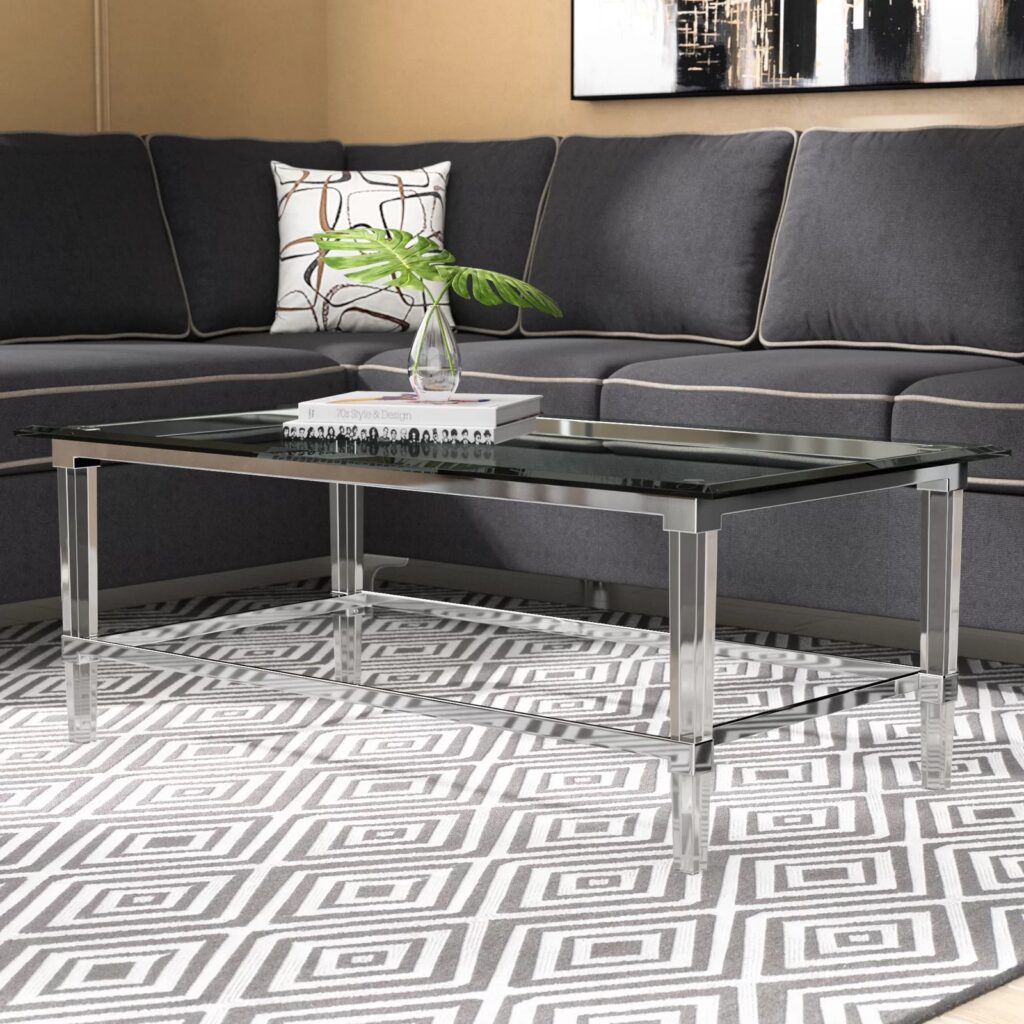 51 Acrylic Coffee Tables for Pure Modern Minimalism
