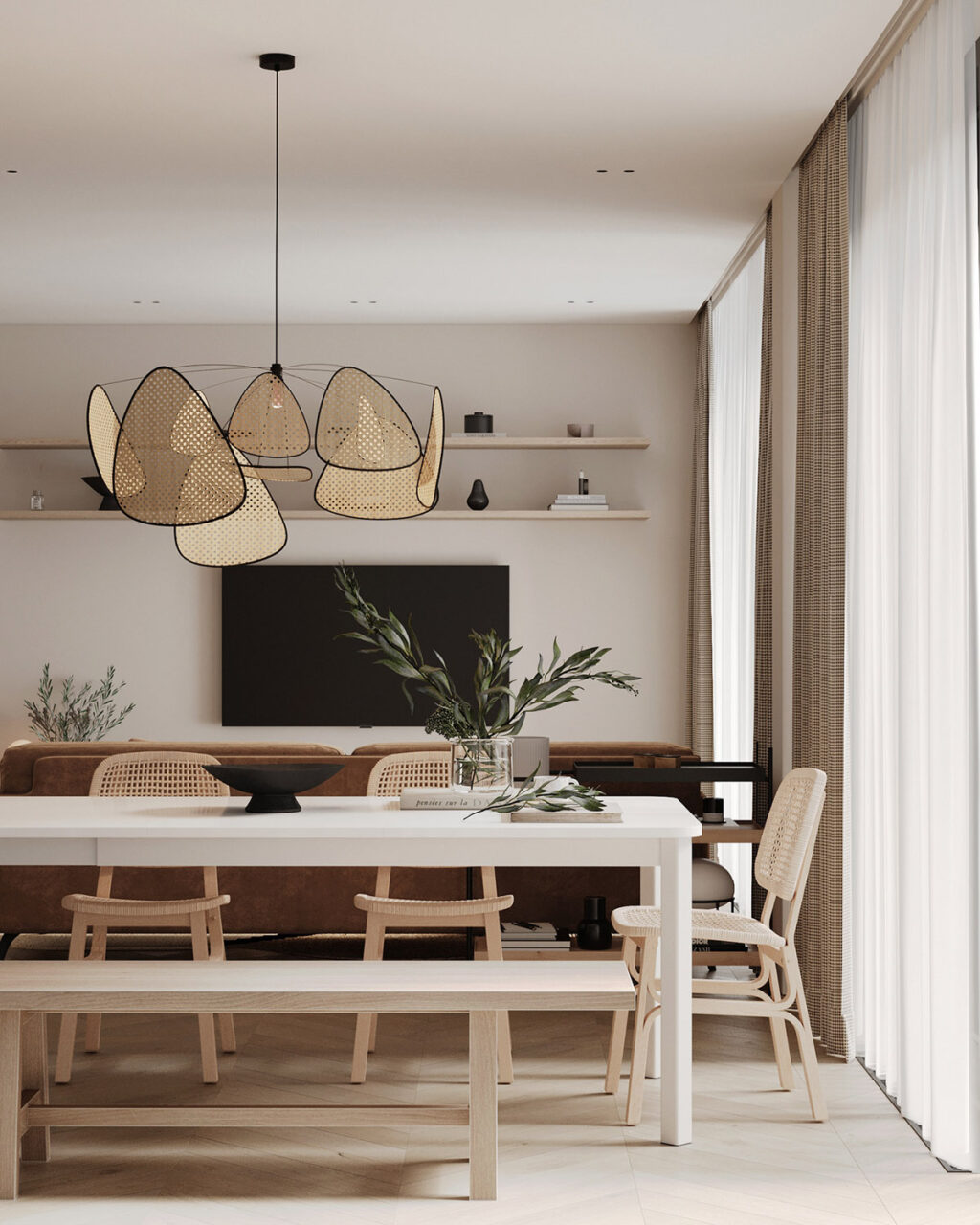 dining bench Interior Design Ideas