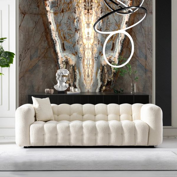 Off clearance white couch