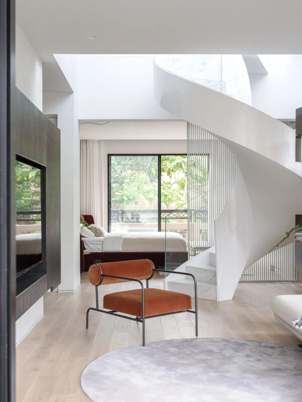 Stylish Modern Home Interior With Unique Accent Pieces