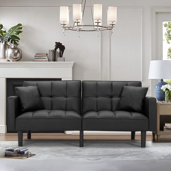 51 Black Couches that Blend Comfort and Chic Visual Drama