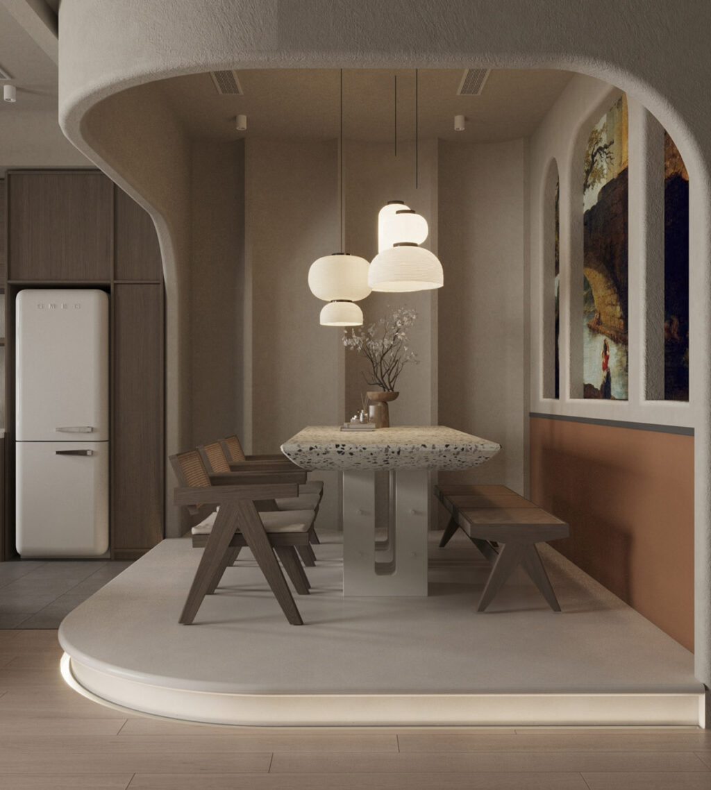 Adding Curved Jewels Of Interest To Modern Interiors