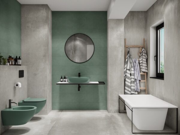 green bathroom sets | Interior Design Ideas