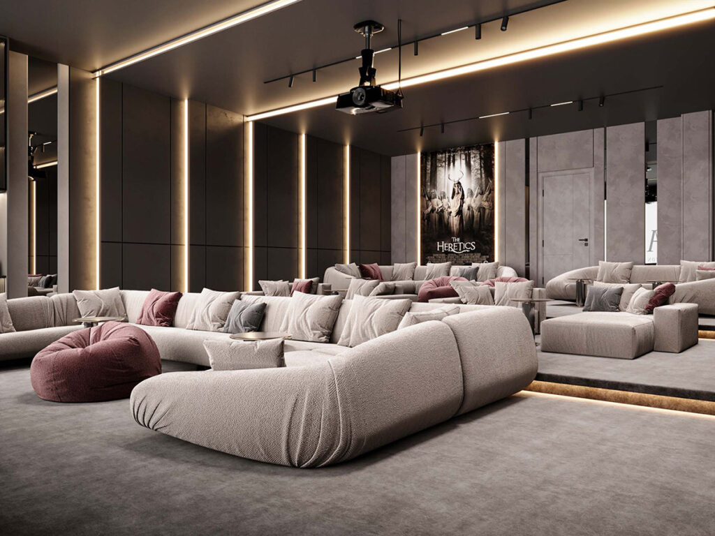 home theater layout | Interior Design Ideas