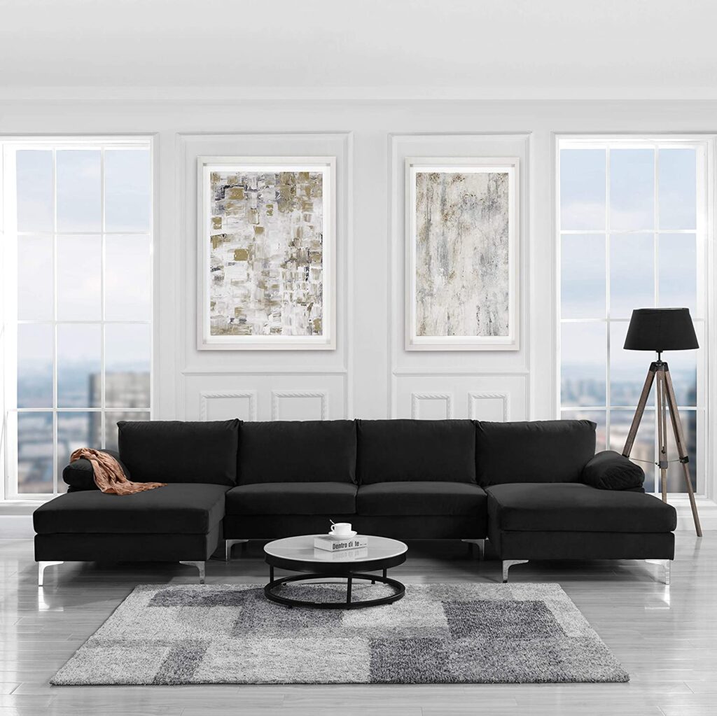 51 Black Couches that Blend Comfort and Chic Visual Drama
