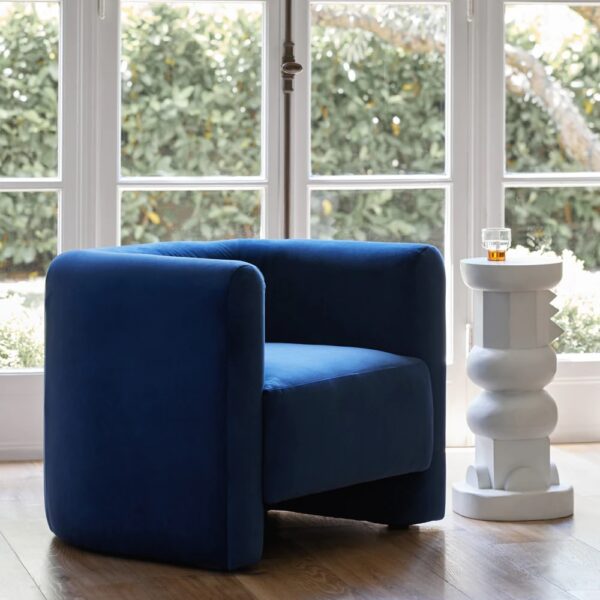 51 Blue Accent Chairs For A Cool New Hue