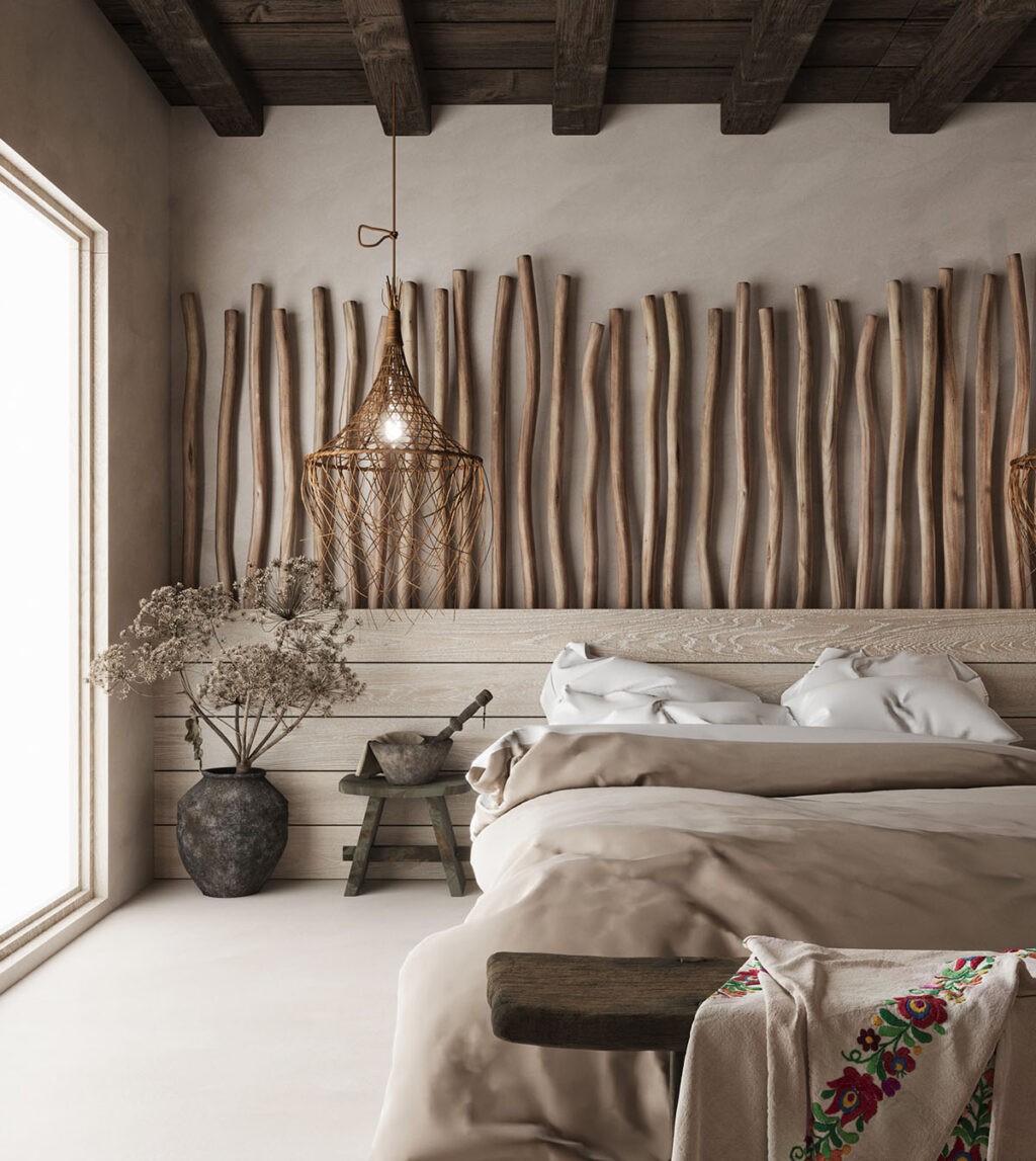 rustic bedroom | Interior Design Ideas