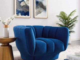 51 Blue Accent Chairs for a Cool New Hue
