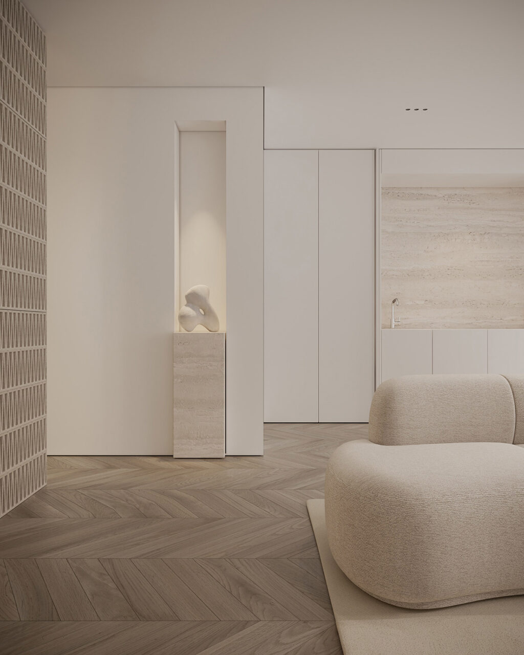 Minimalist Spaces With A Strong Presence