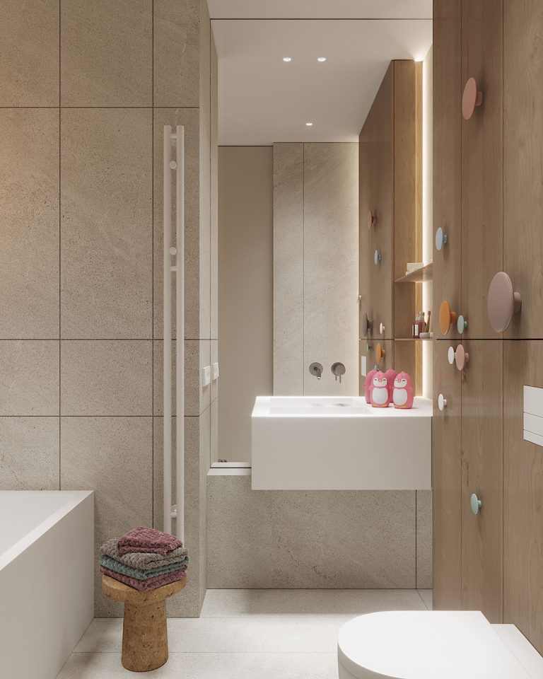 modern family bathroom ideas Interior Design Ideas