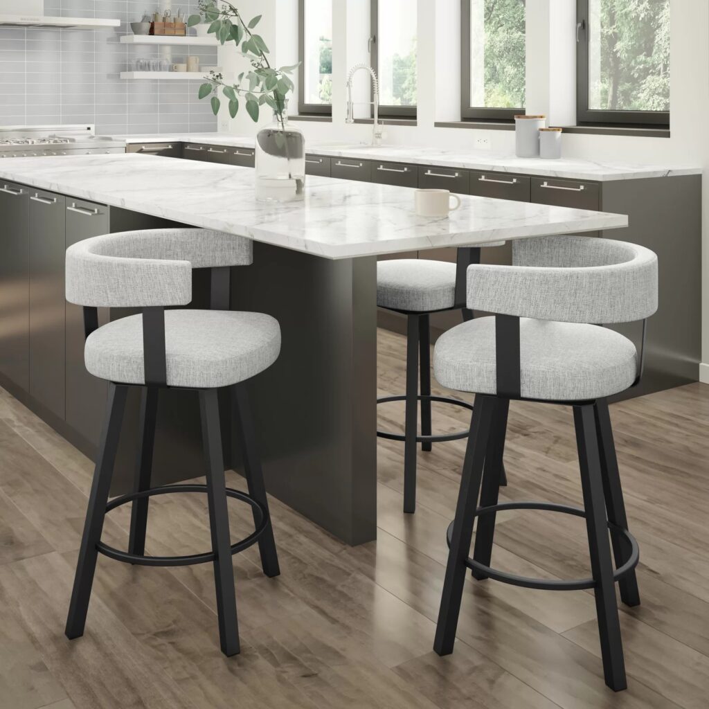 51 Upholstered Bar Stools That Blend Comfort and Style Seamlessly