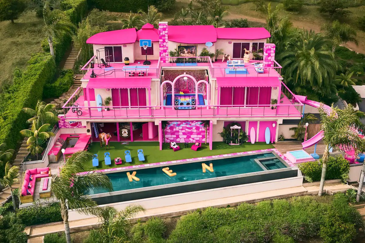 barbie house real life tour