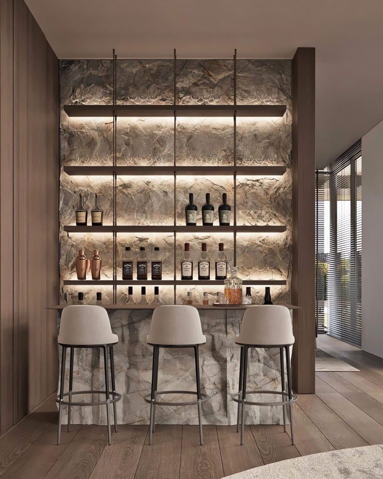 home bar lighting ideas Interior Design Ideas