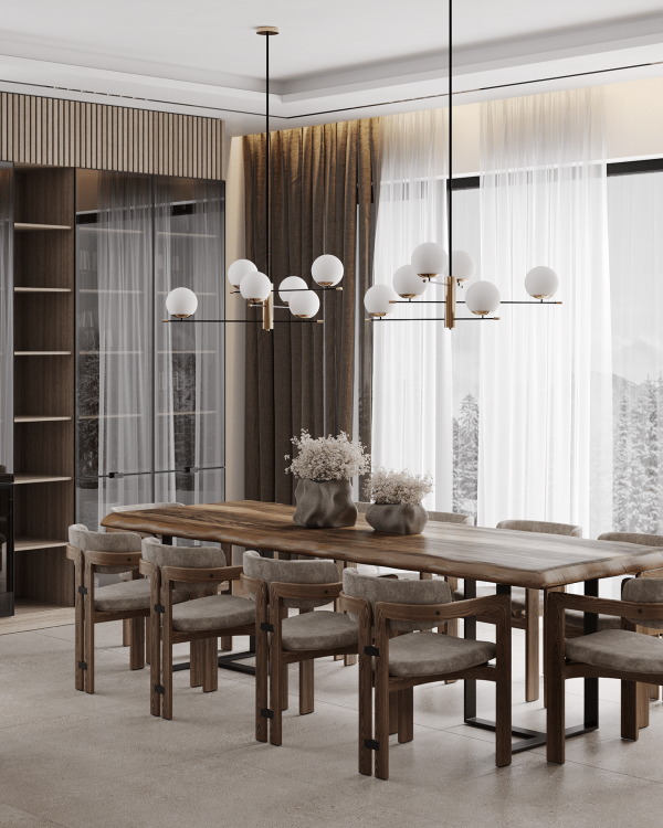 live edge dining table | Interior Design Ideas