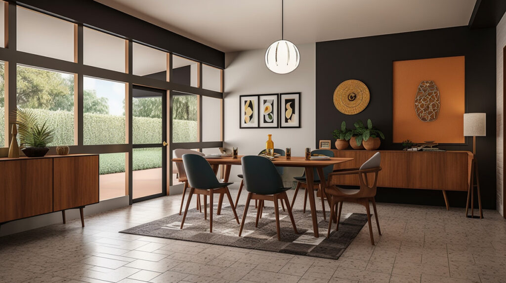 40 Mid-Century Modern Dining Rooms That Capture the Essence of Iconic ...