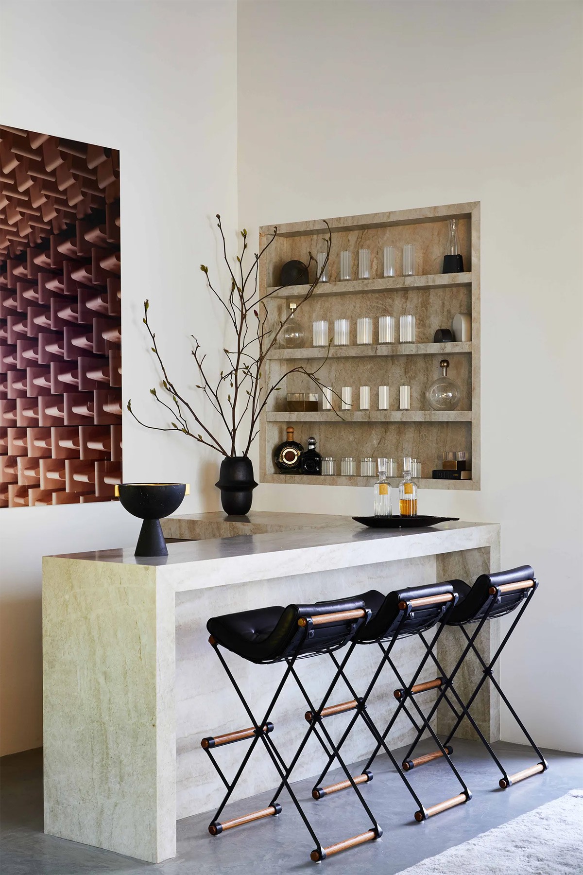 small home bar
